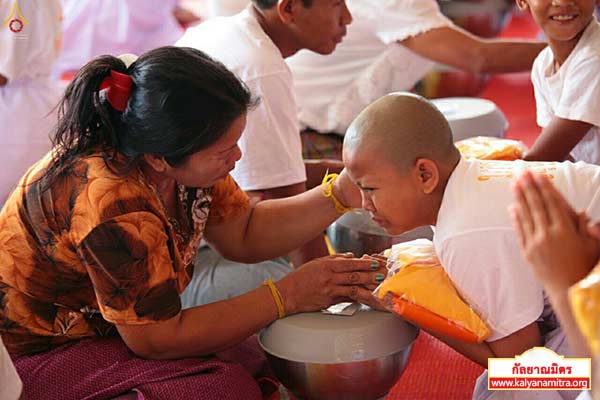 โครงการบรรพชาสามเณร ฟื้นฟูพระพุทธศาสนาทั่วไทย ณ วัดวรรณรังษี